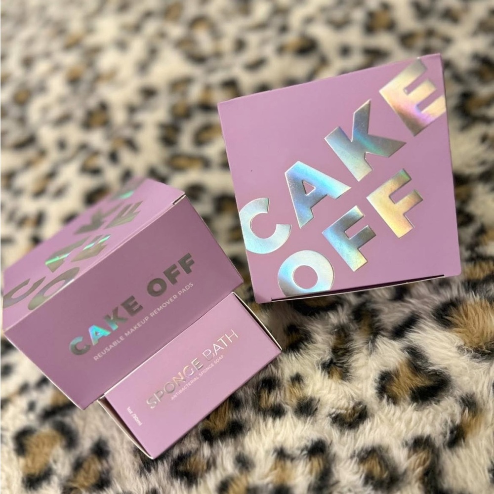 Cake Off Makeup Remover Pads (3) & Soap